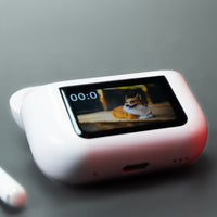 Airpods Pro 2 With Large Touch Display - ANC/ENC - Noise Reduction - Wireless Charging Case with Type - C Charging Port - Epicmania