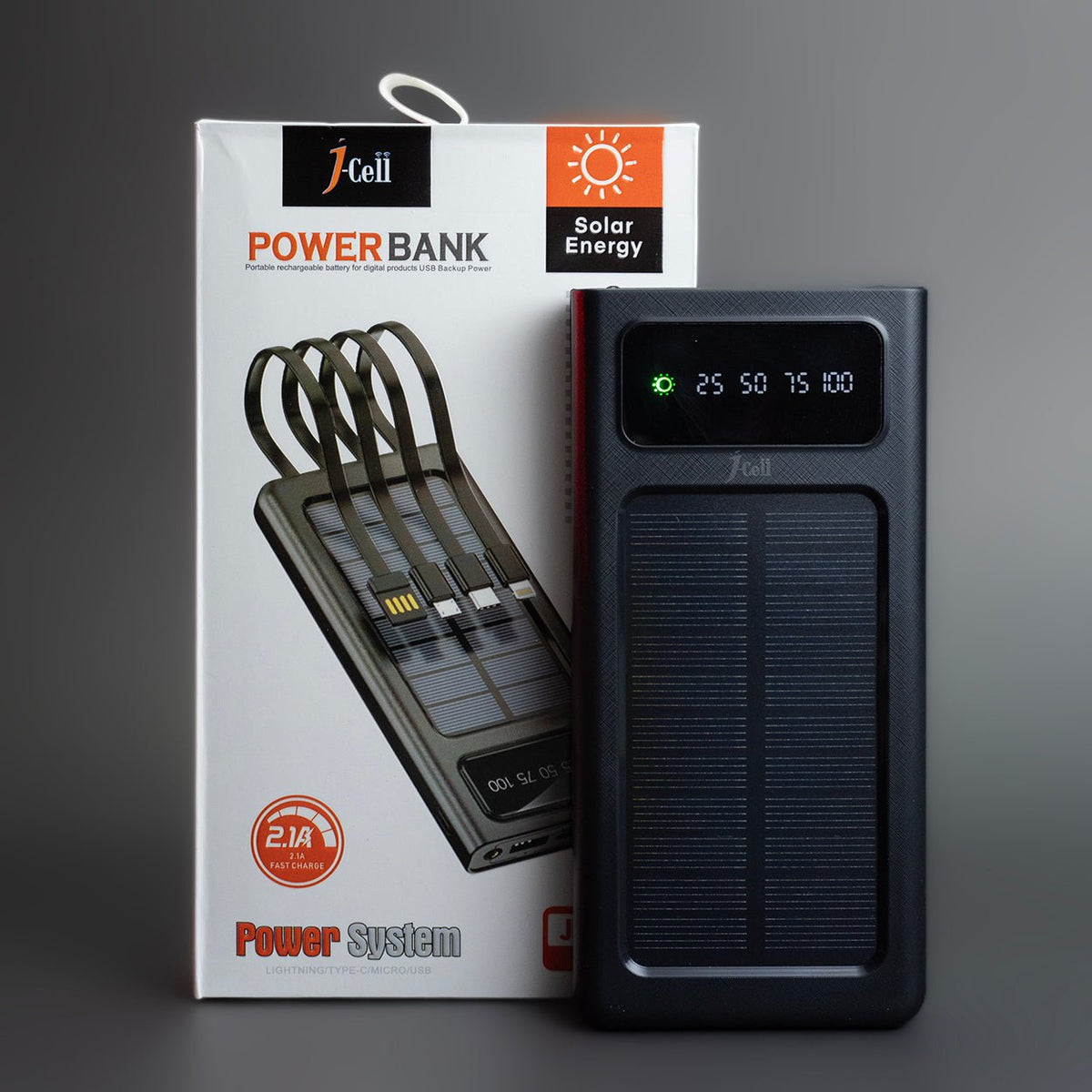 Epic - J - 118 Solar Power Bank - Epicmania